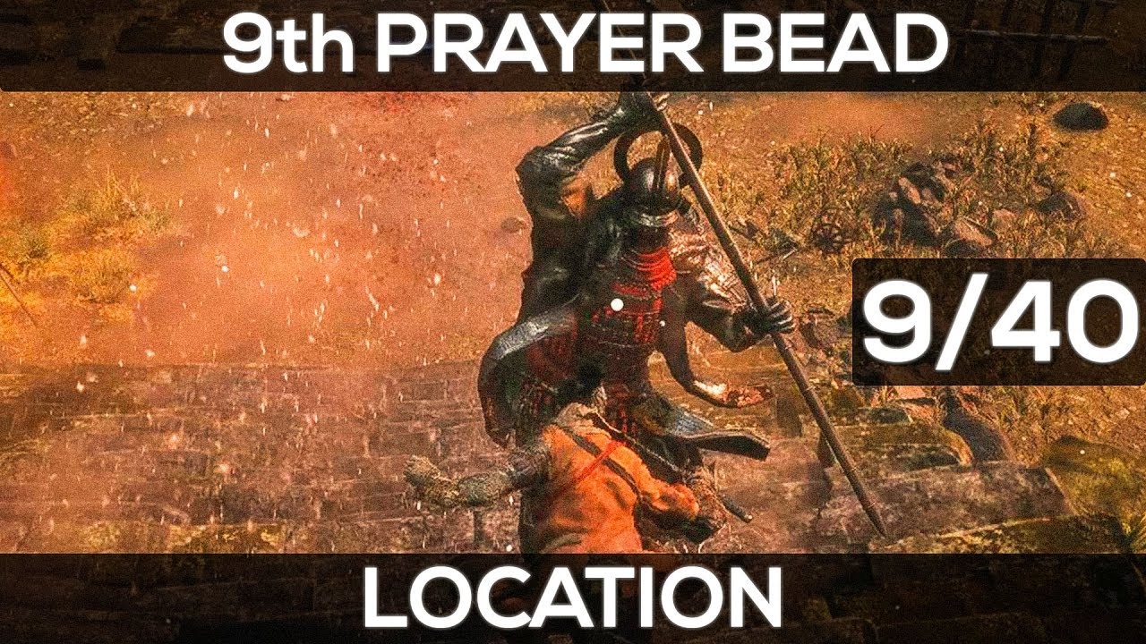 SEKIRO SHADOWS DIE TWICE - #9 Prayer Bead Location Guide | Ashina Castle [1080p 60fps]