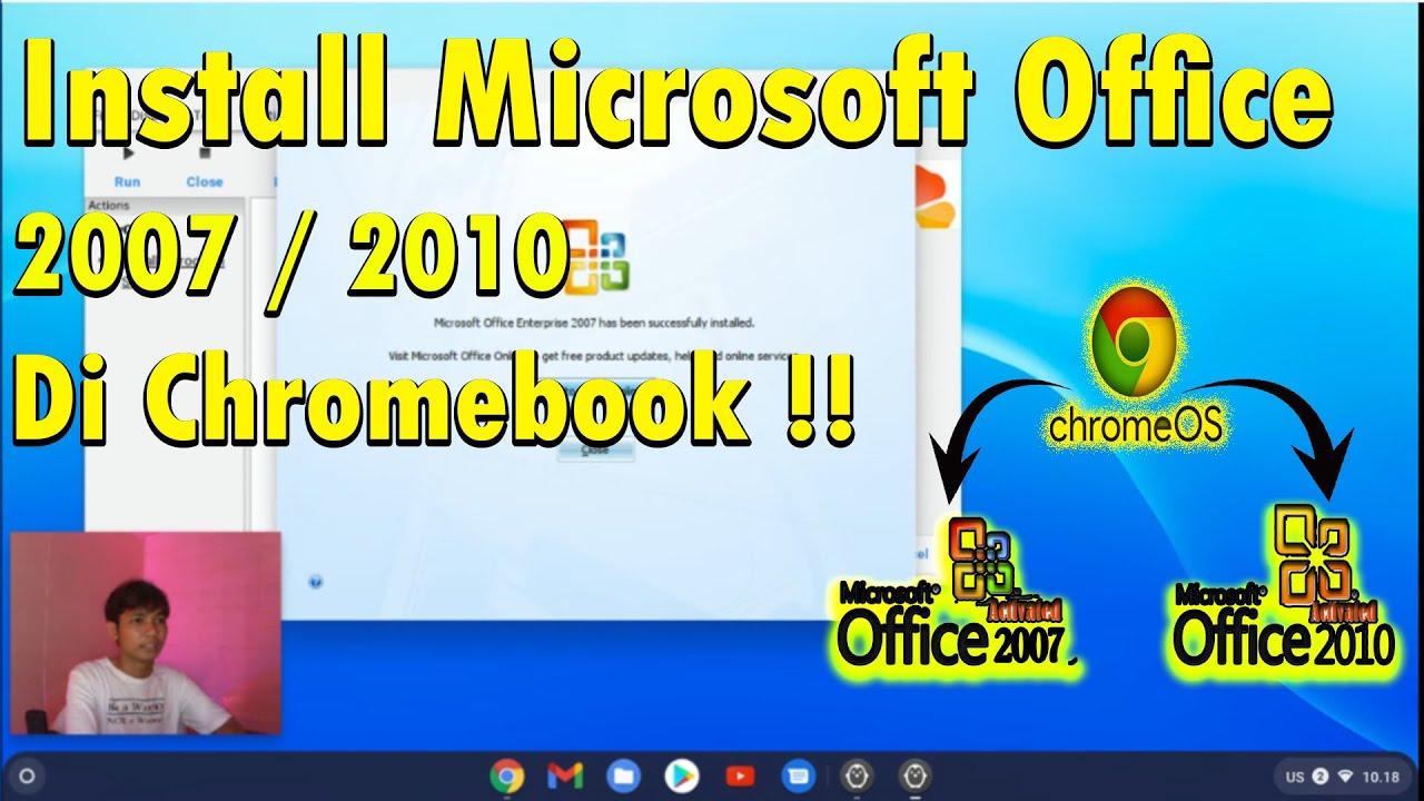 CARA INSTALL MICROSOFT OFFICE 2010 / 2007 DI CHROMEBOOK | TERBARU 2022
