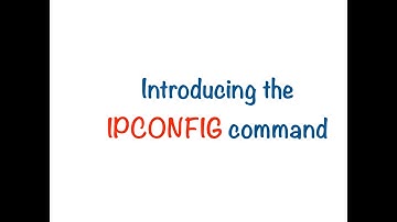 Network Testing and Troubleshooting Masterclass - Tutorial 1B - Introducing IPCONFIG