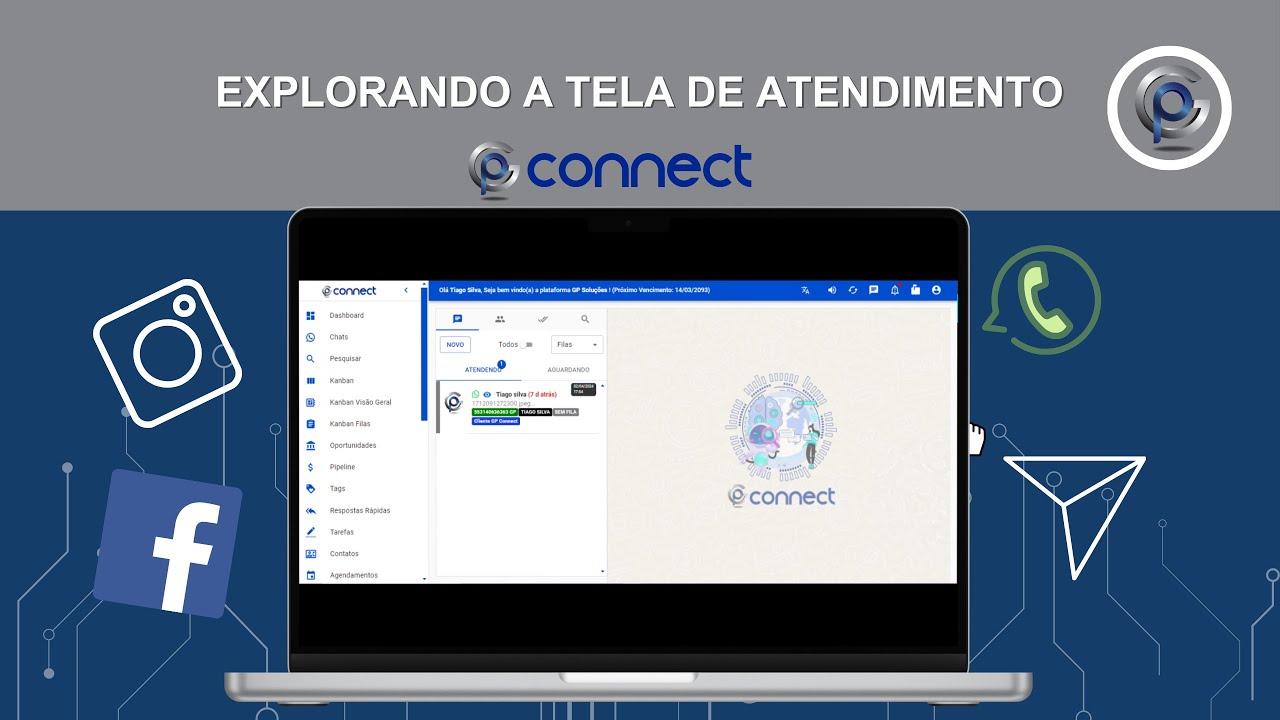 Descubra todas as poderosas funcionalidades da tela de atendimento do ...