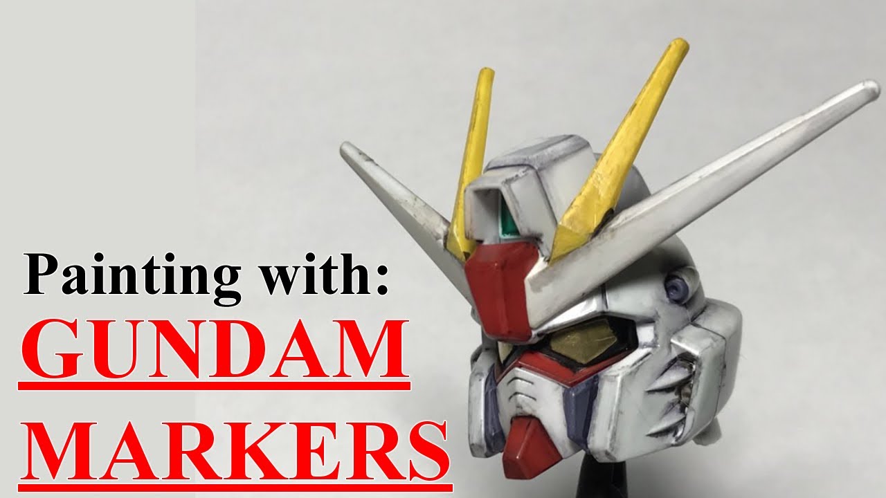 Gundam Markers Gold, Gundam Marker Ex, Coloring Marker, Building Tools