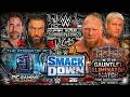 WWE 2K26 - Roman vs Brock vs Cody vs CM Punk | Gauntlet Eliminator Match at Smackdown |  PC [4K60]