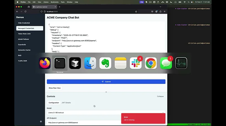 NVIDIA NIM + AI Gateway Rate Limiting and Model Failover