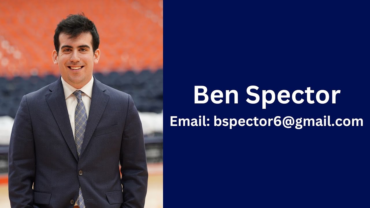 Ben Spector Basketball Play-By-Play Reel - YouTube