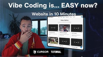 10 Minutes of AI Vibe Coding, 1 Beautiful Website - Cursor Tutorial