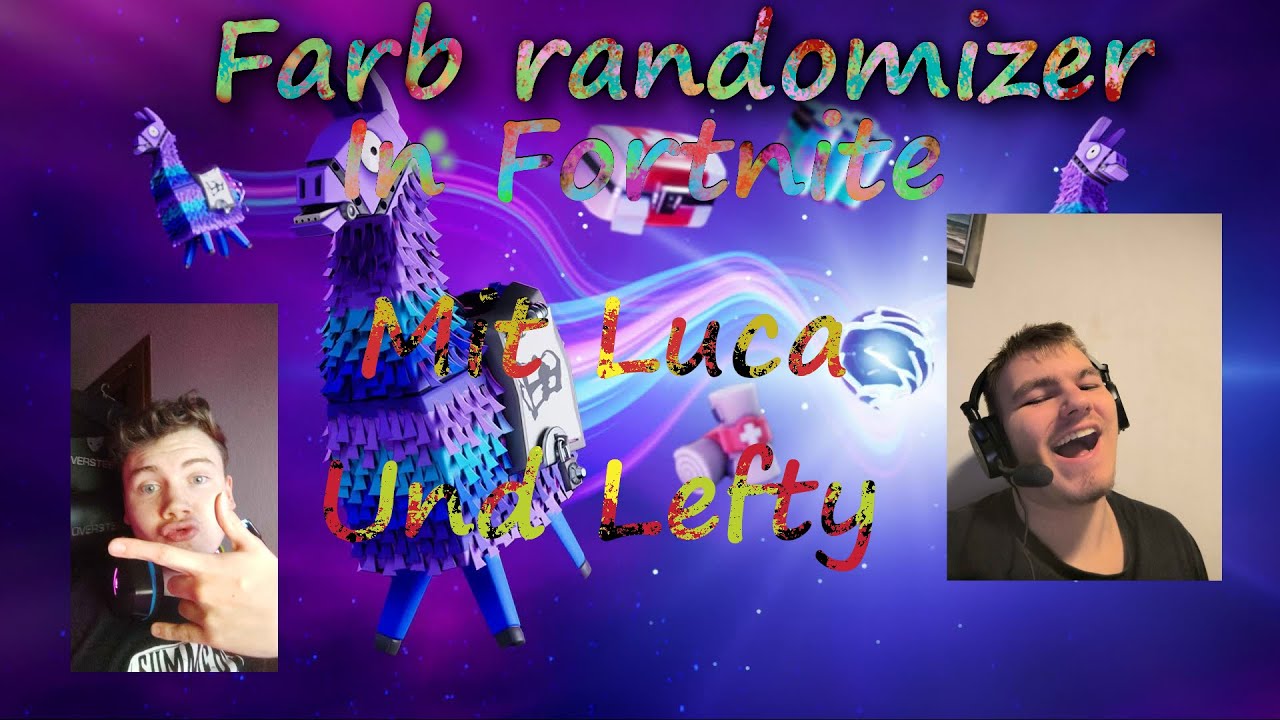 Farb randomizer challange In fortnite - YouTube