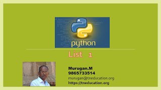 python list 1 2022 03  1