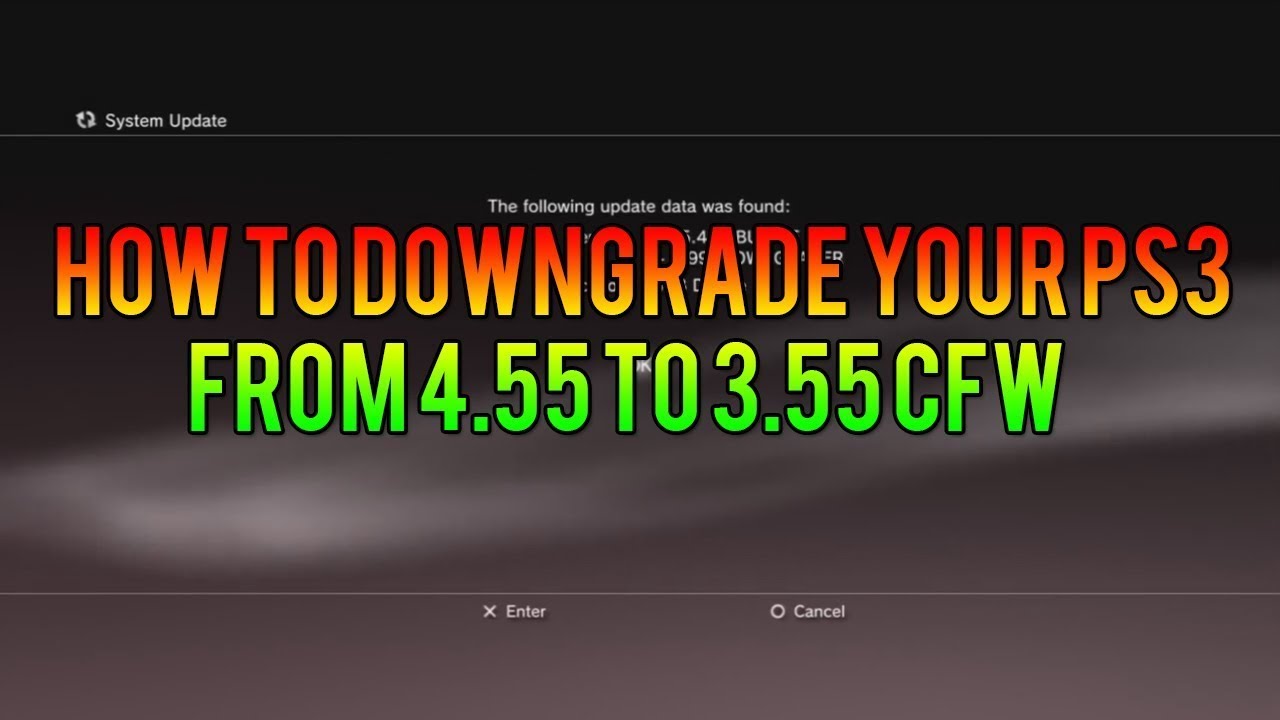 downgrade ps3 super slim 4 4.53