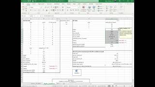 ADXEF calculation with uncertainties