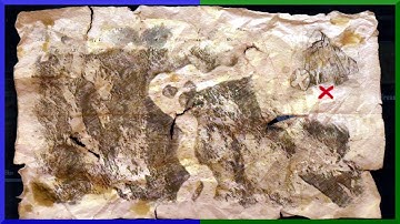 Skull and Bones - Undisclosed Location (Very Old) Treasure Map Location