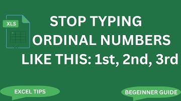 How to Write 1ˢᵗ, 2ⁿᵈ, 3ʳᵈ with Superscript (Quick & Easy!)