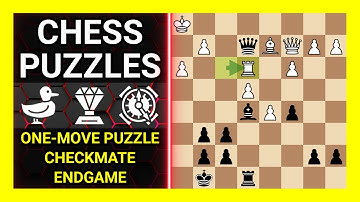 Chess Puzzles to Practice. Themes: One-move puzzle, Checkmate, Endgame. Learn Chess