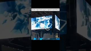 Another angle Taehyung give jungkook’s back little pat#taekook #shortvideo #ytshorts