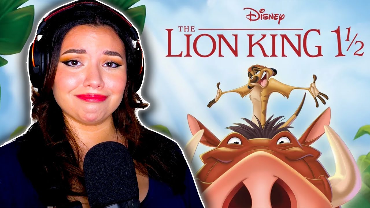 ACTRESS REACTS to THE LION KING 1 1/2 (2004) *MOVIE REACTION*