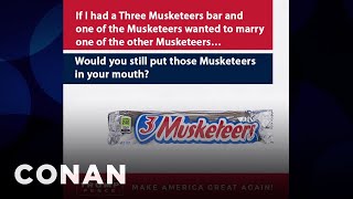 Donald Trump's OTHER Candy-Related Ads | CONAN on TBS