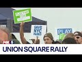 Rally demands restoration of cuts to NYC&#39;s parks