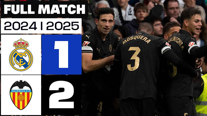 Real Madrid 1-2 Valencia CF | PARTIDO COMPLETO | LALIGA EA SPORTS 2024/25