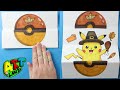 How to Draw a Thanksgiving Pikachu Surprise Fold 🦃