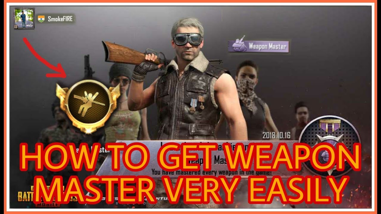 How To Do Weapon Master In Pubg PUBG MOBILE : How to get WEAPON MASTER title very easily - YouTube