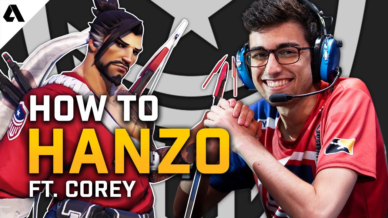 How To Play Hanzo Like A Pro ft. Corey - Overwatch League Hero Tips