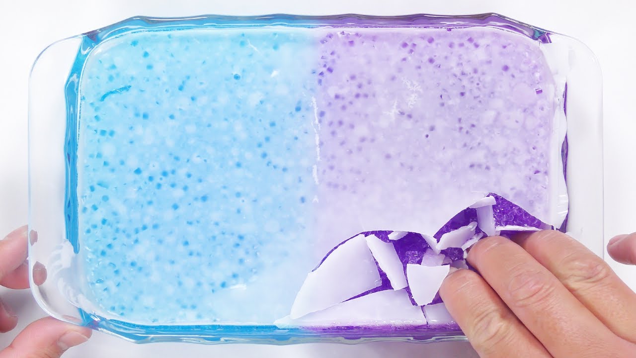 【DIY】究極のパキパキシュガービーズスライムの作り方【slime ASMR】