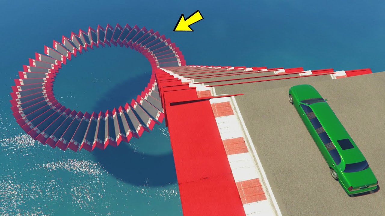 GTA 5 Saw Ramp - The Sharpest Slope Ever