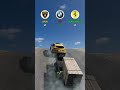 BMW vs LAMBO vs FERRARI | BeamNG.Drive #carros #cars #araba #auto #voiture #macchina #funny #shorts