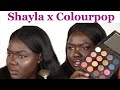 First Impressions Shayla X ColourPop Review || Nyma Tang