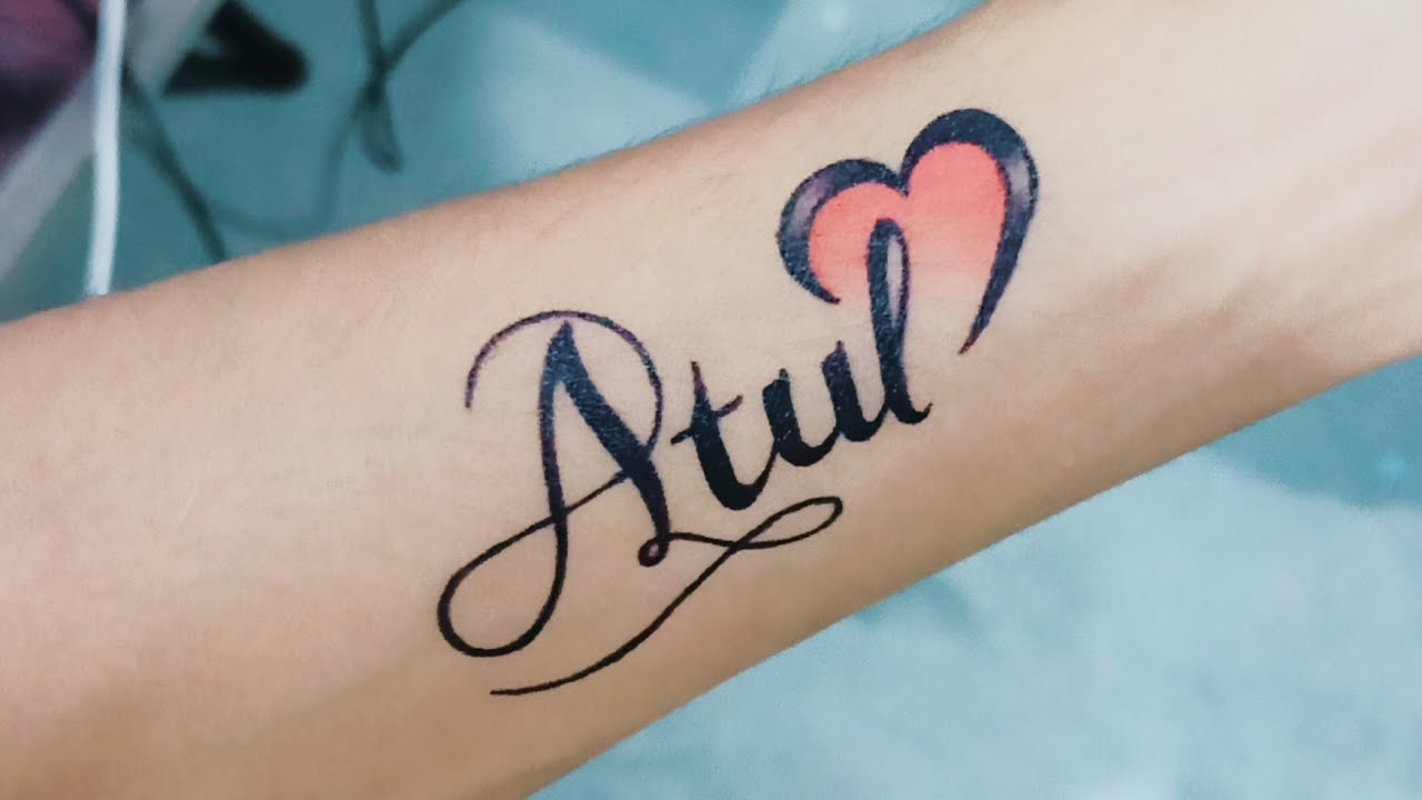 30 Best Name Tattoo Designs for Men and Women