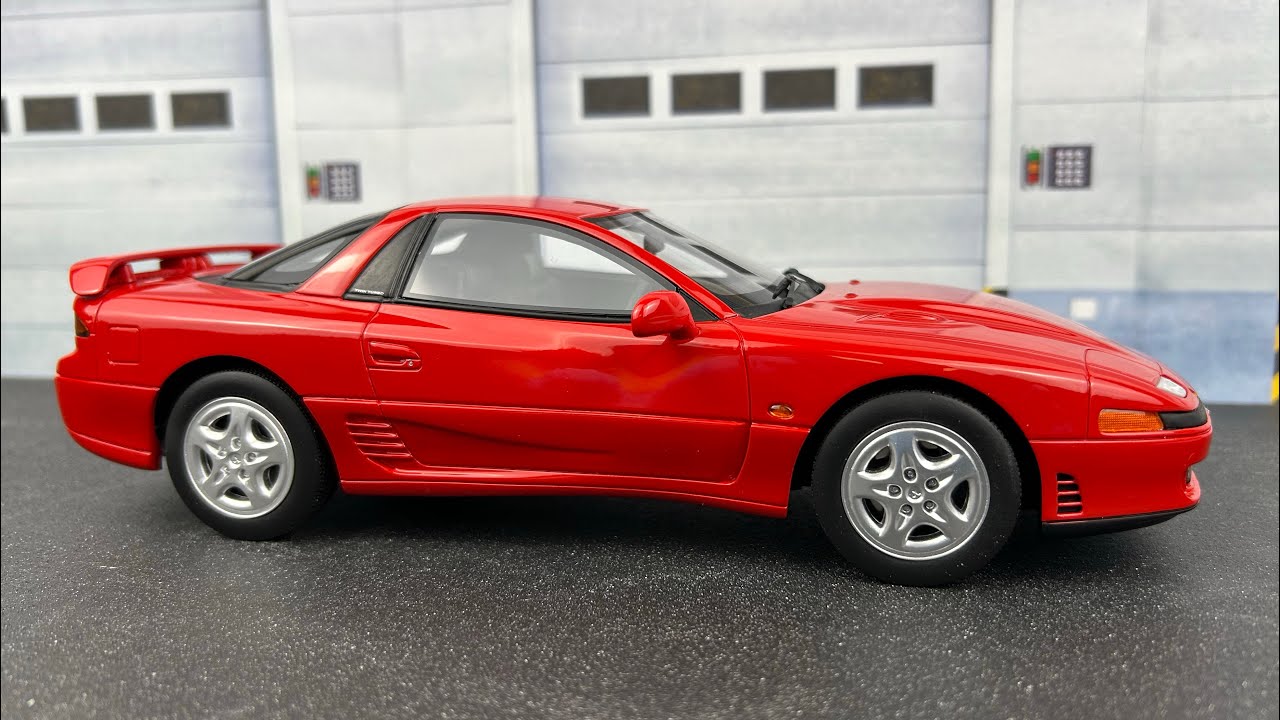 1:18 scale sealed resin Mitsubishi GTO / 3000GT by OTTO - YouTube