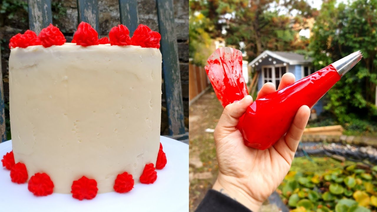 Италиански маслен крем без термометър! / Italian Meringue Buttercream