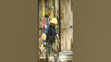 Derrickman pull in Drill Pipe