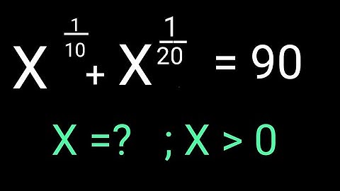 Nice exponent | Math Olympiad Square root | Algebra solution