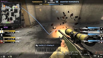 CS GO awp ace with a nade fail lol dd2 lem