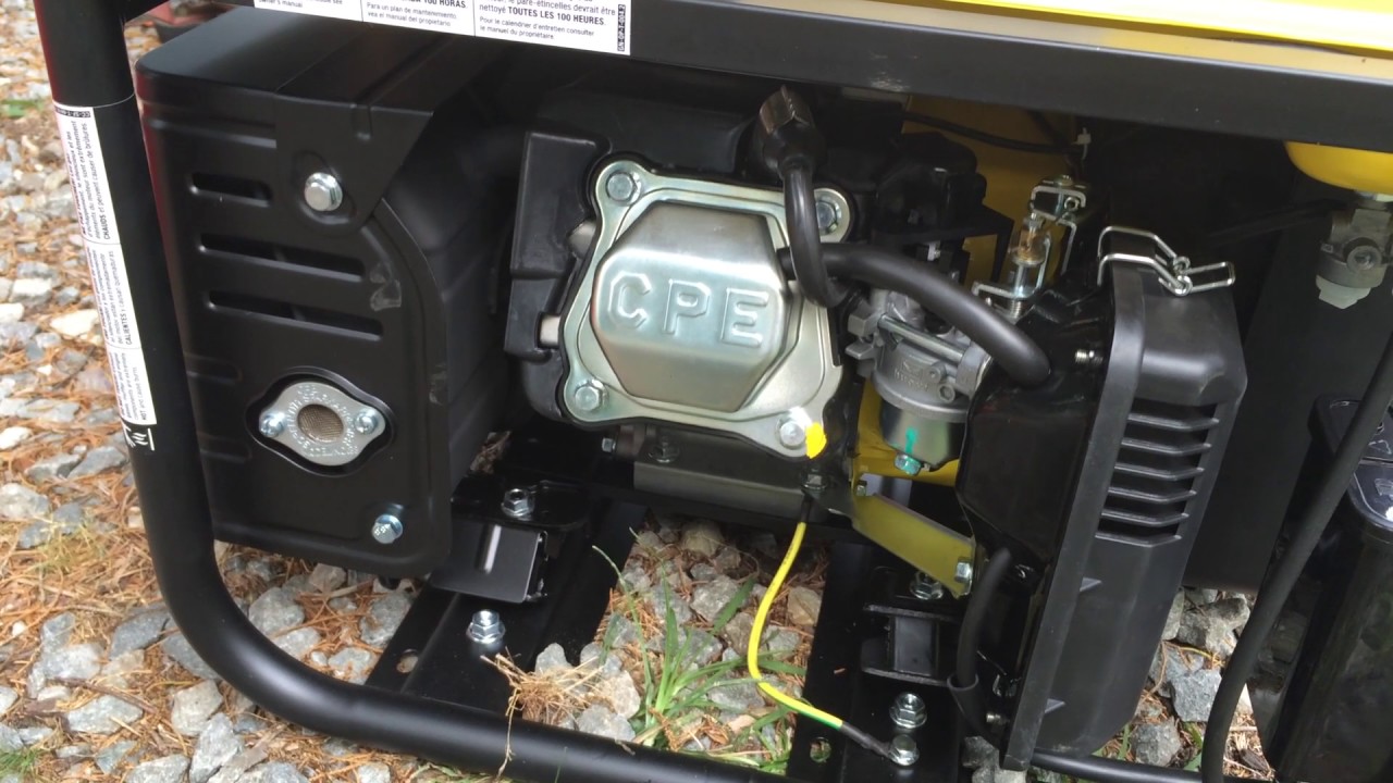 Champion Hybrid Generator 4000/3500 watts NOISY !! YouTube