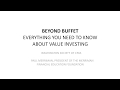 Beyond Buffett: Everything You Need to Know about Value Investing (presentation view)