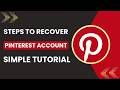 How to Recover Pinterest Account