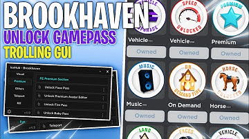 Brookhaven Unlock Game & Troll Every Player Roblox Script ~ Direct Link Script