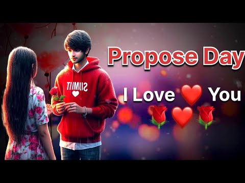 Propose day shayari 🌹❤️||8 February Propose Day Status 🥰|| Propose Day shayari status