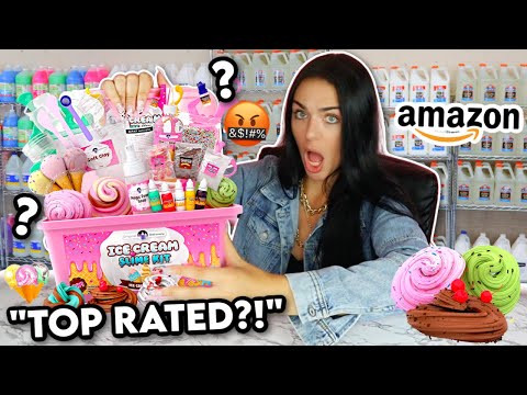 Testing  SLIME KITS!! are they worth it? *highest ratedyikes* 