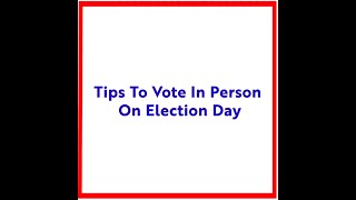 Make A Voting Plan