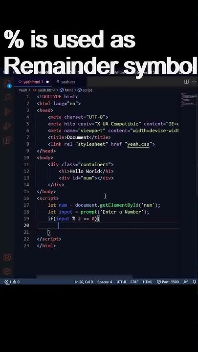 Checking if Input Number is Even or Odd with JavaScript #JavaScript # ...