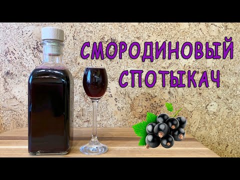 Смородиновый спотыкач. Наливка на смородине. Смородина на водке. Рецепт.