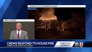 Four people displaced after Ember Lane in Winston-Salem