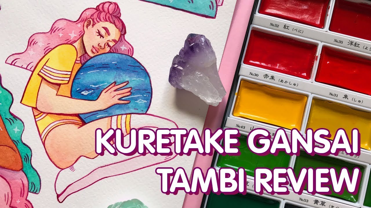 Watercolours: Kuretake Gansai Tambi Watercolours (review