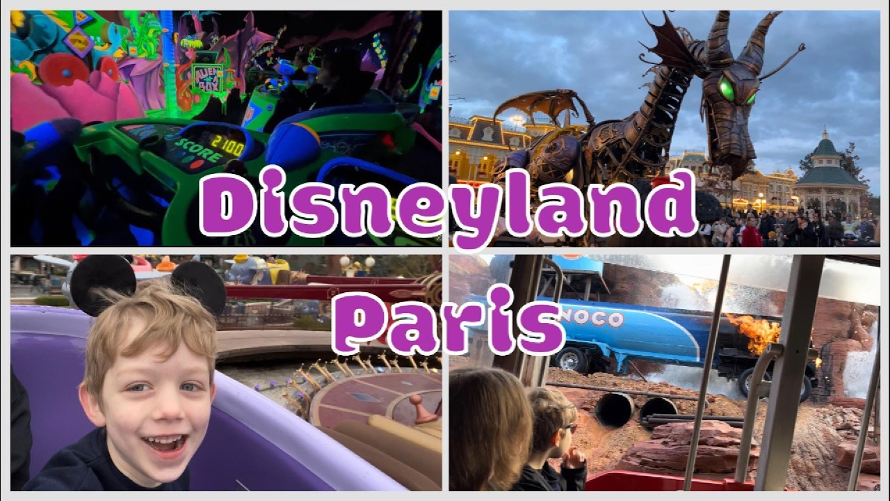 Disneyland Paris - Parks, Rides, Parade, Drone Light Show