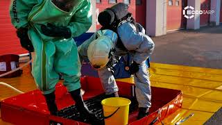 Decontamination - Octagon, ET Decon spill bund / Dekontaminace - Octagon, Vana ET Decon
