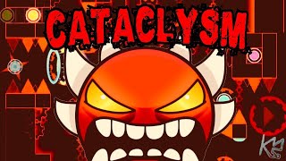 Geometry Dash Cataclysm 100% (Extreme Demon) All 3 Coins