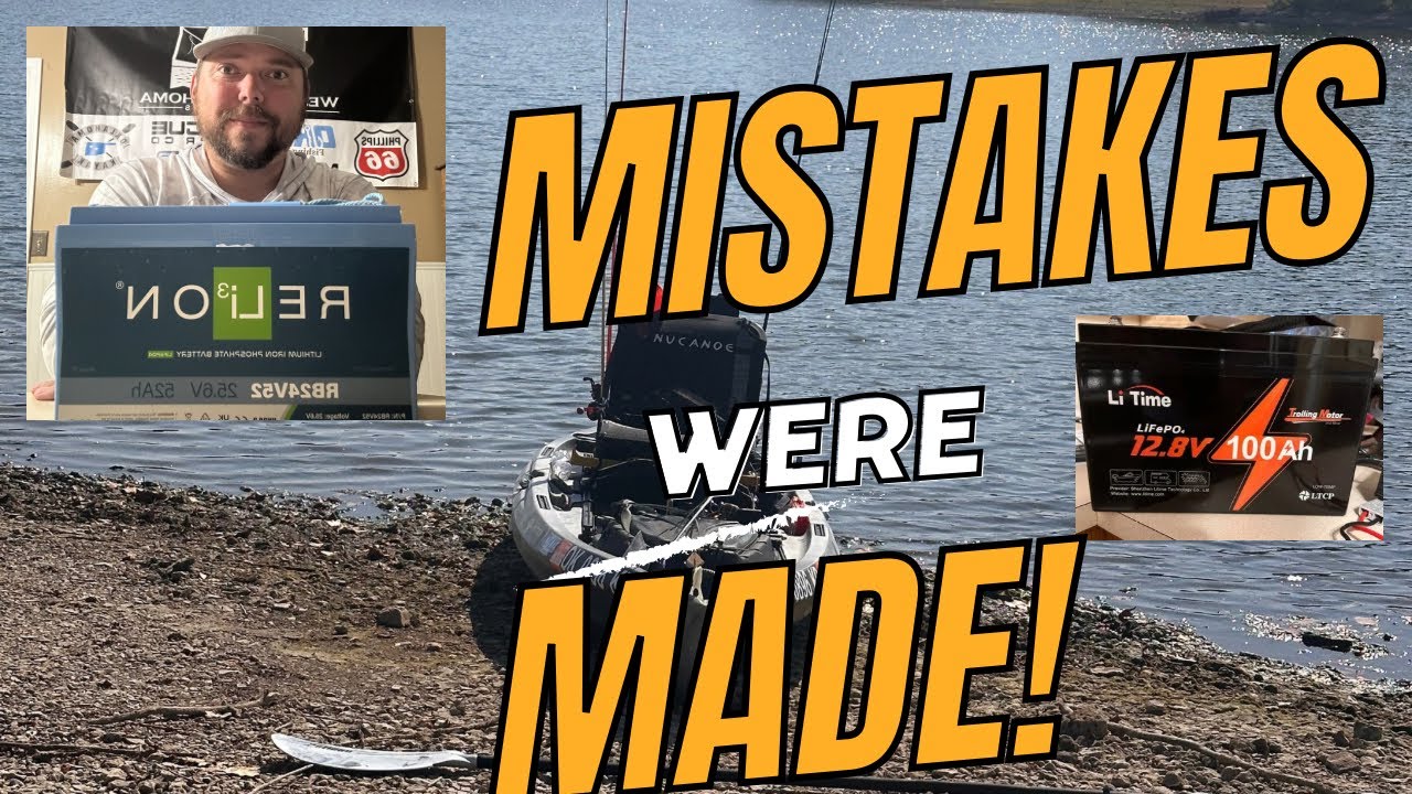 LiTime vs. Relion: Why I Upgraded My Kayak Battery Setup - Buyer Beware