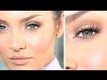 My 'JLo Glow' Neutral Eye Talk-Through Tutorial + Outfit \\ Get Ready With Me!